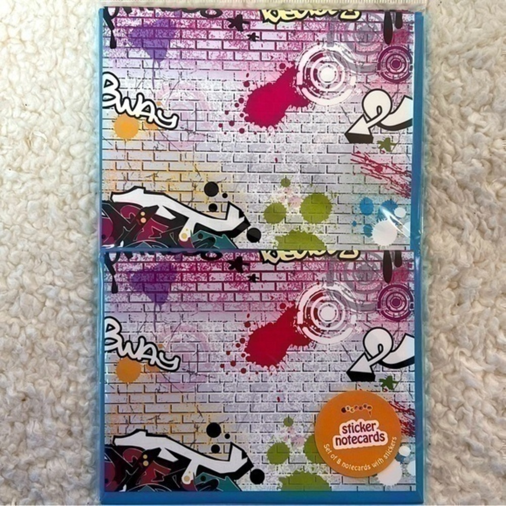 iScream "Graffiti" Notecards